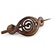 Evolatree Natural Hair Barrettes for Women and Men - Handmade Wood Barrette Hair Pin - Unique Wooden Hair Styling Accessories - 4