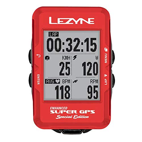 lezyne enhanced super gps cycling computer