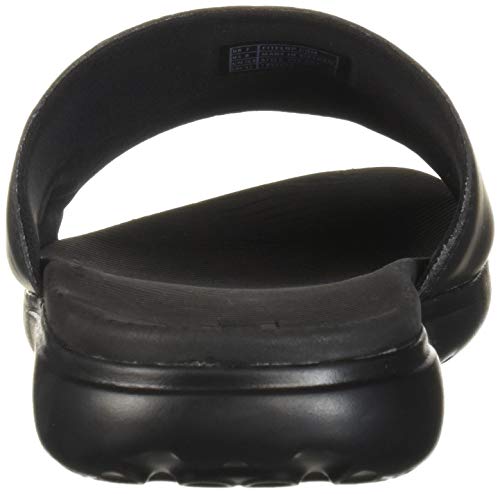slides with heel strap