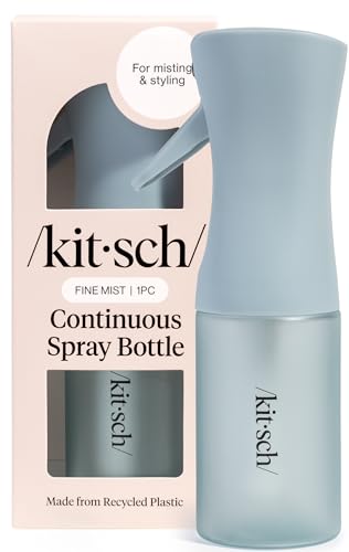 Kitsch Continuous Spray Bottle for Hair – Haze Blue, 150ml