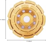 APlus Diamond Cup Grinding Wheel 4-1/2 Inch for Concrete Marble Granite Stone view 7