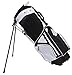 Pinemeadow Golf Courier 3.0 Stand Bag, Black/White