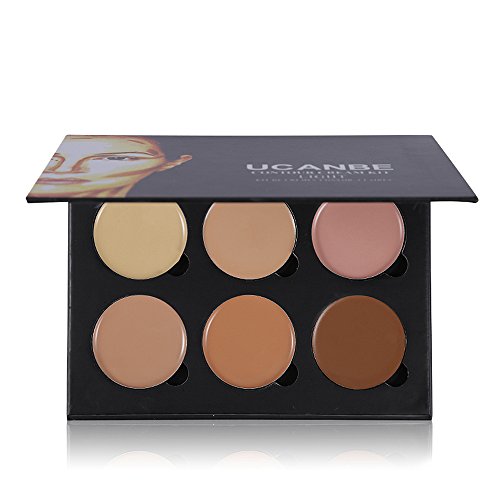 Ucanbe Cream Contour Kit - 6 Color Contouring Makeup and 