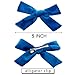 Big Hair Bows Girls Toddler Velvet 5 inches 10 PCS Hair Clips for Girls Alligator Baby Ponytail Holder