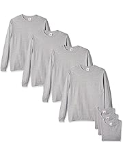 Hanes Men's Essentials Long Sleeve T-shirt Value Pack (4-pack)