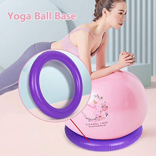 Bostar Exercise Ball Base Yoga Ball Stand Non-Slip Balance Ball