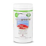 BioPharma Scientific Nanogreens Vegetable & Fruit Superfood 10, 12.70 Ounces, Natural Strawberry by BioPharma Scientific