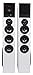 Rockville TM150W White Powered Home Theater Tower Speakers 10″ Sub/Blueooth/USBthumb 1