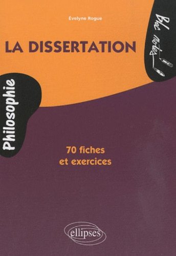 La  dissertation de philosophie
