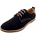 DADAWEN Men's Leather Oxford Shoe