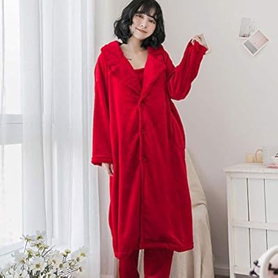 ملابس نوم شتوية من القطيفة للنساء من