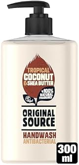Original Source Coconut & Shea Butter Handwash 6 x 300ml Vegan Antibacterial view 2