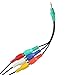 QUEENTI RCA Component Video Cable, 3.5mm Stereo Male to 3 RCA Female RGB Adapter CBF Signal Cable for Samsung, LG LED TV