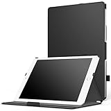 MoKo Case Fit iPad Pro 9.7 - Slim-Fit Multi-Angle Folio Cover Case with Auto Wake/Sleep Fit Apple iPad Pro 9.7 Inch 2016 Release Tablet (Not fit New iPad 9.7 Inch 2017 Version), Black