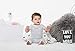 Lamaze Organic Baby Baby Pull On 2 Pack Leggings, Grey Kittie/White Dots, 6 Months