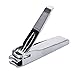 Finger and Toe Nail Clippers- The Most Unique Mess-free Design with a Catcher for Nail Clippings and Sharp Cutting Edges for Smooth and Clean Cut