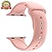 BOTOMALL Compatible with Apple Watch Band 38mm 40mm 42mm 44mm Classic Silicone Sport Replacement Strap Bracelet for iwatch All Models Series 4 Series 3 Series 2 Series 1 S/M M/L (8Pack, 38/40mm S/M)