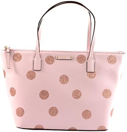 kate spade pink glitter tote
