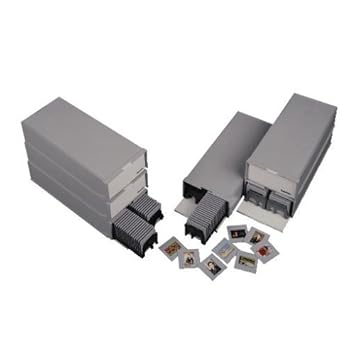 Hama Stapelbox Dia-Einheitsmagazine 2-er-Pack mit 4 Magazinen