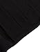 KASCLINO Fit and Flare Dress, Women's Vintage Floral Wedding Party Dress with Pockets Black-1 M