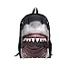 HUGSIDEA Casual Children Shark Book Bag Schoolbags Kid Cute Backpack