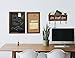 ChasBete Message Center, Chalkboard Sign & Cork Board & Mail Organizer Key Holder for Wall,3 in 1 Vintage Command Center Wall Organization Set