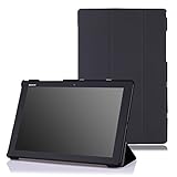 MoKo Sony Xperia Z4 Tablet Case - Slim Lightweight Smart-shell Stand Cover Case for Sony Xperia Z4 Tablet 10.1 inch Andriod 5.0 Device, BLACK