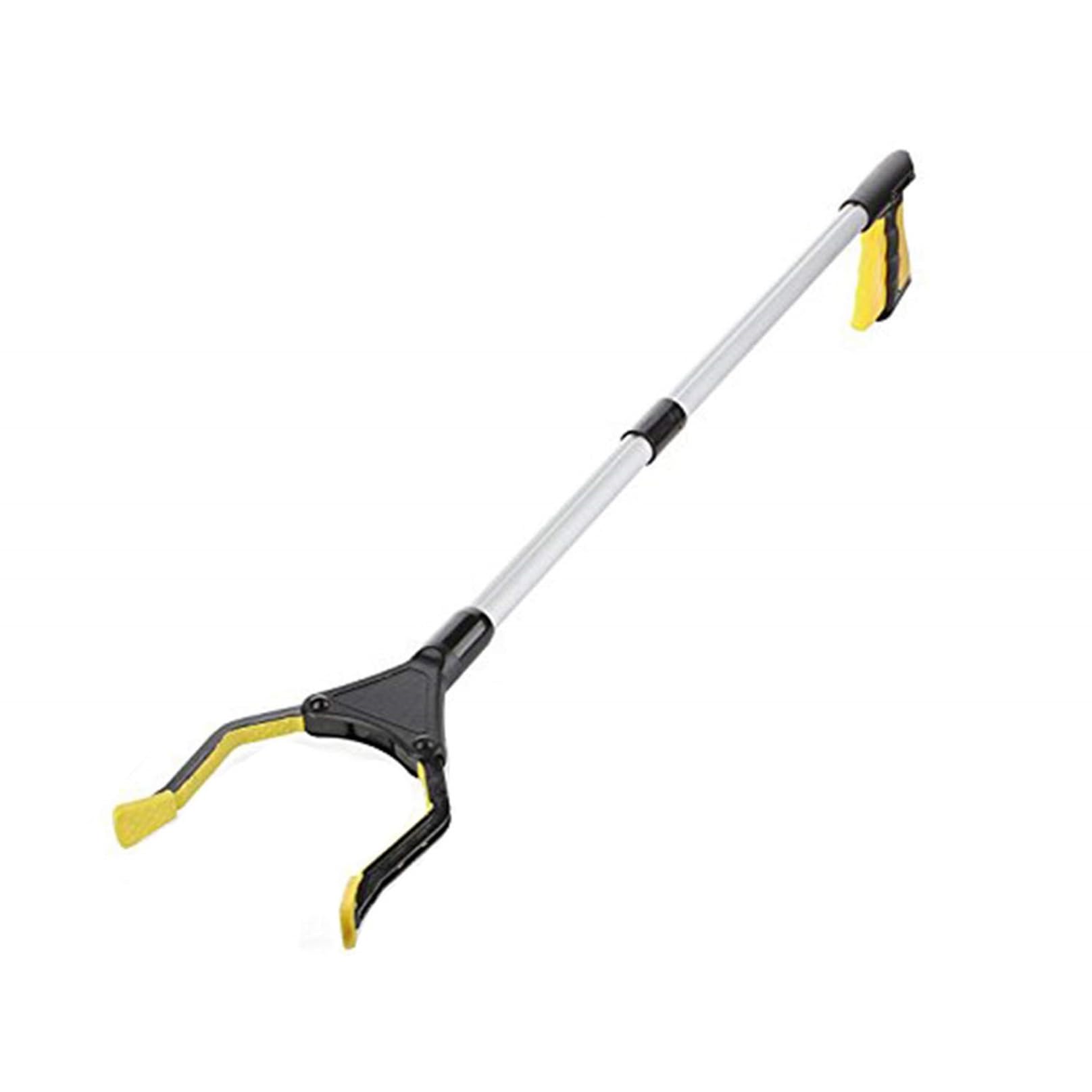 KY-Tech 32"/81 cm Litter Pickers Grabber Stick, Helping Hand Grabber for Adults, Disabled, and Elderly, Heavy Duty Pick Up Stick (32" Yellow)