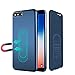 OFOCASE Case for iPhone 7 Plus/8 Plus, Magnetic Phone Case for Magnet Car Phone Holder with Invisible Built-in Metal Plate, Soft TPU Shockproof Cover for iPhone 7/8 Plus[Blue]