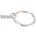 Dreamseden Love Heart Music Notes Symble Detachable Couple Keychain (with Gift Box) Key Ring Key Chain Gift for Valentine Wedding Anniversary (A Pair)
