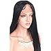 Glueless Brazilian Straight Lace Front Wigs Pre Plucked Natural Hairline with Baby Hair for Women Unprocessed Virgin Human Hair 13x4 HD Transparent Lace Frontal Wigs 12 inch