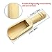 GANG 12 Pack 3 InchLong mini wooden scoops for bath salts Scooping Candy, Spices, Dry Fruit, Nuts, Bath salts, Laundry Detergent Scooping Spoon