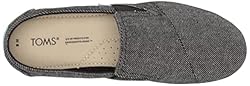 TOMS Women's Redondo Loafer Flat, Black Twill