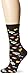 Hot Sox Women's Fun Food & Drink Crew Socks-1 Pair Pack-Cool & Cute Pop Culture Novelty Gifts, Sushi (Black), Shoe Size: 4-10