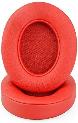 Natoo Replacement Ear Pads Pad Cushion for Beats Studio 2.0 Wired / Studio 2.0 Wireless B0500 / B0501 Headphone (Studio 2.0 RED)
