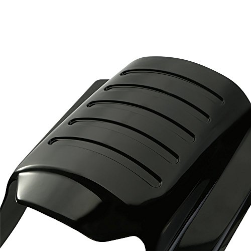 AQIMY Motorcycle 7" Rear Fender Extension Stretched Filler for Harley Touring Street Road Glide 1996-2008 2007 2006 2005