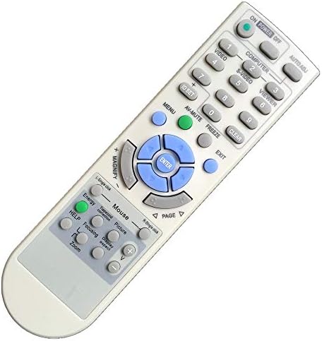 AVEEBABY Remote Control Suitable for NEC Projector M260W M260X M300W M300WS M300X M300XS NP-M260W NP-M260X NP-M300W NP-M300X P350W P350X