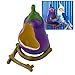 Jim-Hugh Wild Eggplant Shaped Feeding Chicken Bird Garden Pet Food Container Drinking Bowls for Medium Size Birdsthumb 1