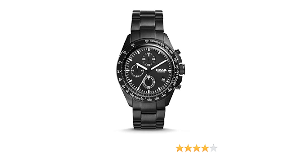 Dial Stainless Steel Band Watch 