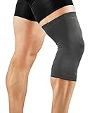 Tommie Copper Men's Recovery Refresh Knee Sleeve, Slate Grey, Medium