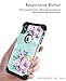 PIXIU for iPhone Xs Max case,3 in 1 Hybrid Hard PC Soft Rubber Heavy Duty Rugged Shockproof Protective Phone Cover for iPhone Xs Max 6.5 Inch 2018 Released Peonies Floral