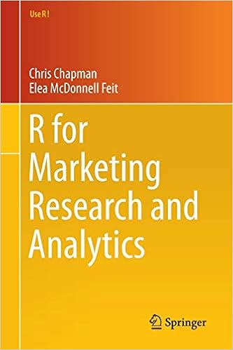 R For Marketing Research And Analytics Use R Chapman Chris Feit Elea Mcdonnell 9783319144351 Amazon Com Books