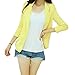 Fedi Elegant Women Slim Shrug Suit Blazer Long Sleeve Top Cardigan Casual Jacket