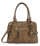 Scarleton Large Satchel H106808 - Beige