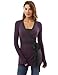 PattyBoutik Women's Long Sleeve Wrap Tunic Top