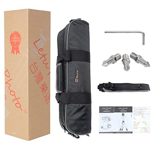 XILETU T284C+FB1 Carbon Fiber Tripod & Ball Head and Removable Monopod