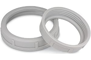 Morris Products 21736 Plastic Insulating Bushing, 1-1/2" Size (Pack of 100)