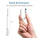 Kimwood USB C 3.5mm Headphone Adapter Compatible for Pixel 3/2, iPad Pro and More USB C Devices