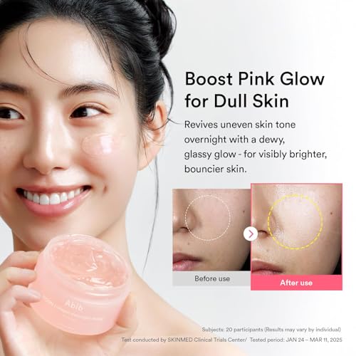 Abib PDRN Collagen Overnight Mask Firming Jelly 2.7 fl oz | Korean Overnight Sleeping Cream Mask Moisturizer for Glass Skin Slugging Niacinamide Centella Peptides (Vegan PDRN/Firming Jelly)