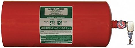Automatic Spot Protection, Halotron, Halotron, 25 lb., 10B:C UL Rating